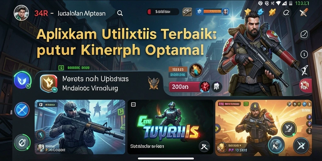 Tampilan antarmuka 34R yang sederhana dan fungsional.
