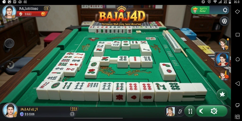 Screenshot BAJAJ4D menampilkan gameplay Mahjong yang menantang dan seru.