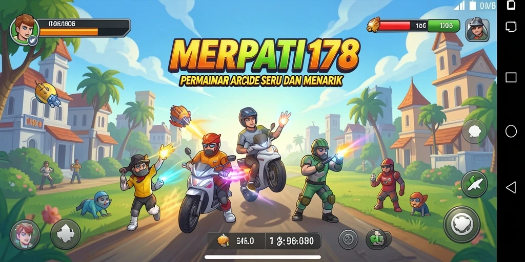 Tampilan gameplay seru dari MERPATI178 dengan karakter dan tantangan menarik.