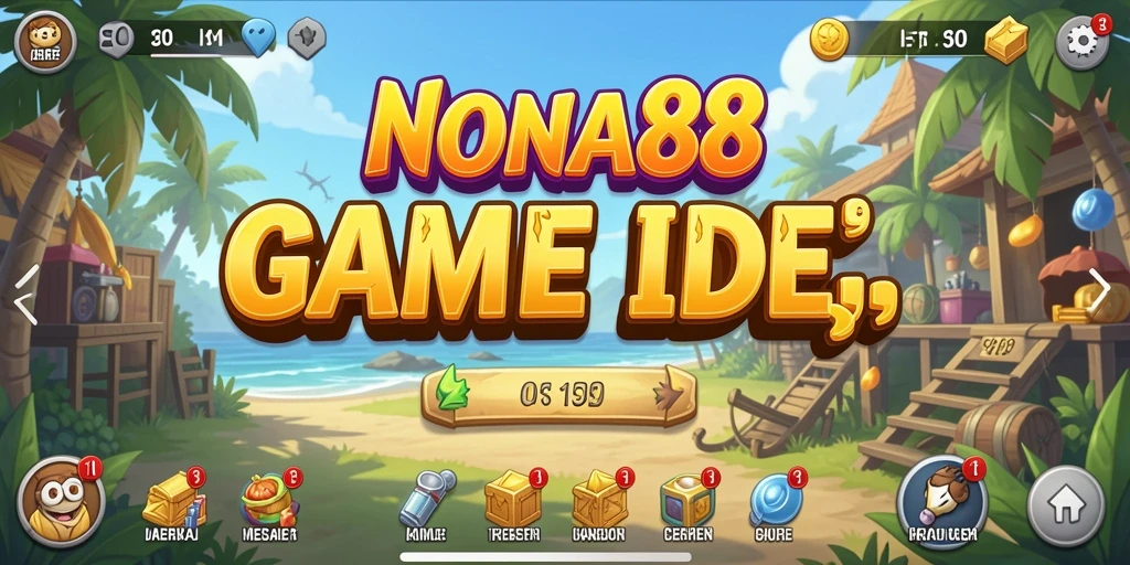 Tampilan gameplay NONA88 yang mengasyikkan dan penuh warna.