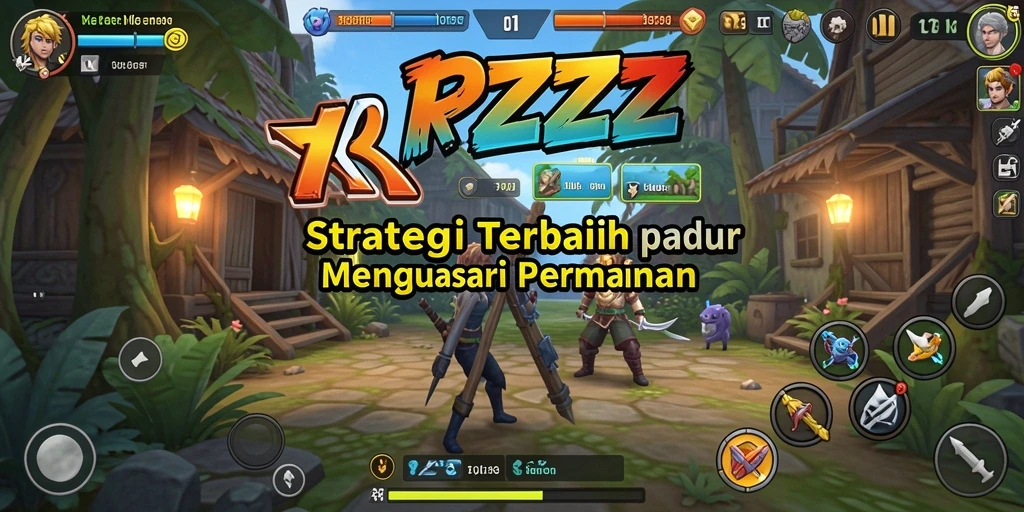 Tampilan menarik dari gameplay RPZZZ yang penuh strategi.