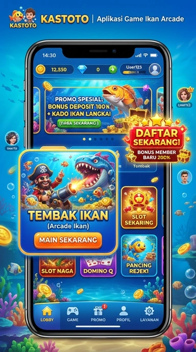 Tampilan aplikasi kastoto yang intuitif dan sederhana.